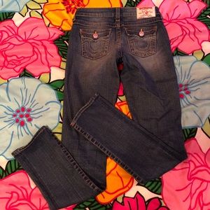 Girl’s True Religion Straight Jeans